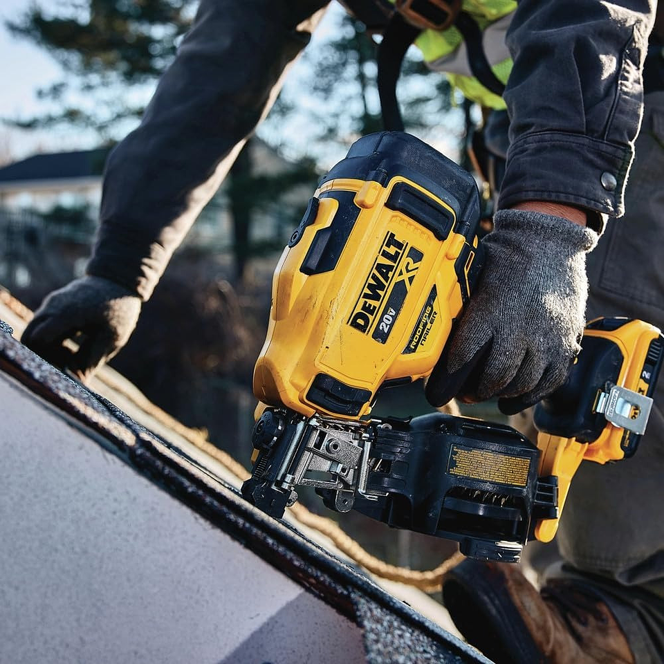 Clavadora De Techos Dewalt Dcn45rnd1 20v Xr 15 Grados 8
