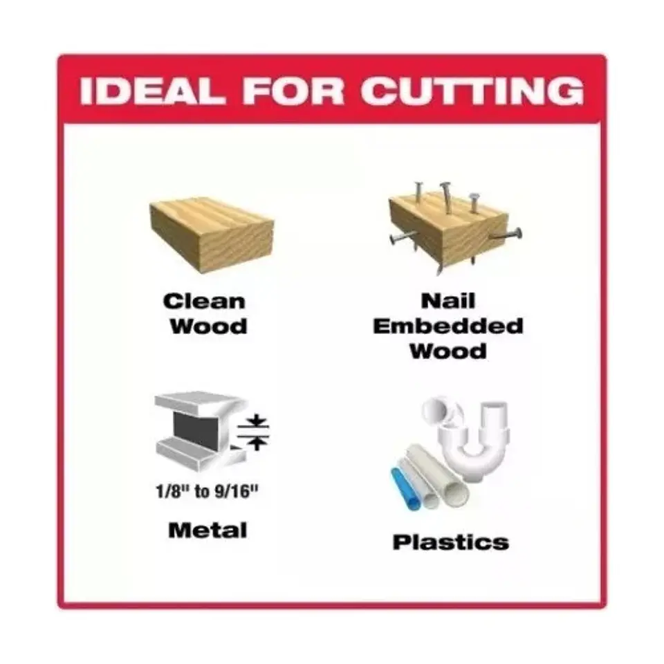 Hoja Sierra Sable Demolición Diablo 5 Un Ds0912bw 2