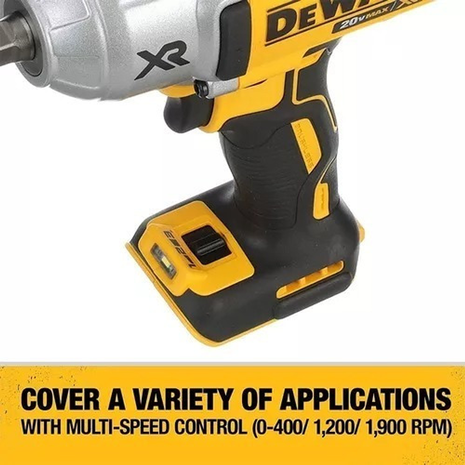 Dewalt Llave De Impacto 1/2 Dcf899m1 20v Xr 950nm Usa 4