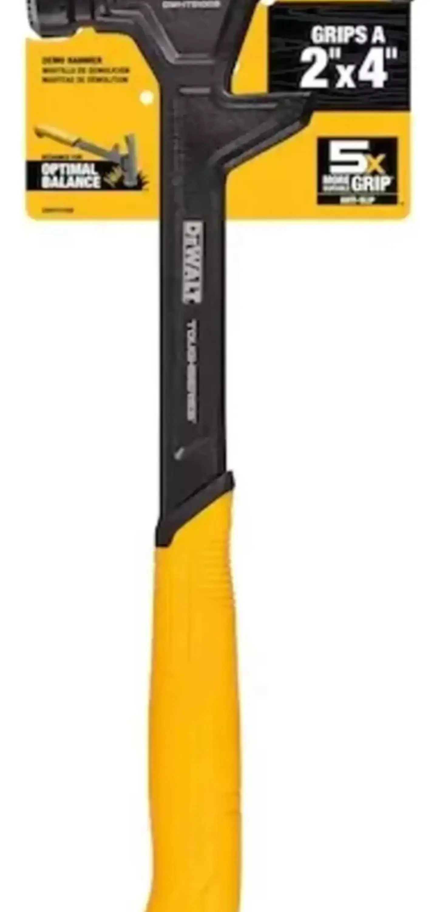 Martillo Demolición 22oz Toughseries Dewalt Dwht51008 2