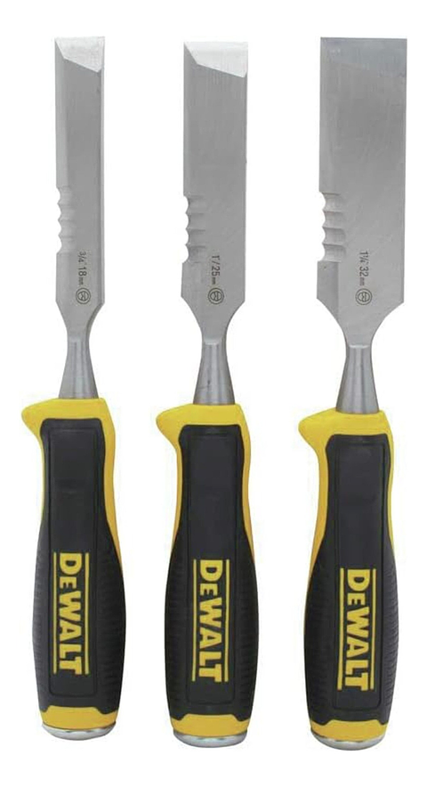 Juego De Cinceles Para Madera 3 Piezas Dewalt Dwht16148