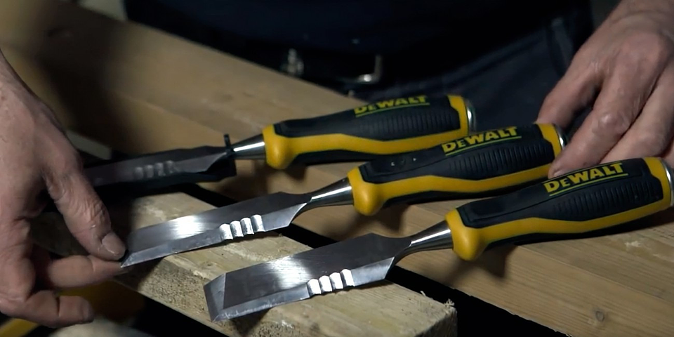 Juego De Cinceles Para Madera 3 Piezas Dewalt Dwht16148 4