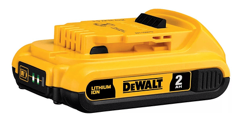 Batería Ion De Litio 20v (2,0 Ah) Dewalt Dcb203 
