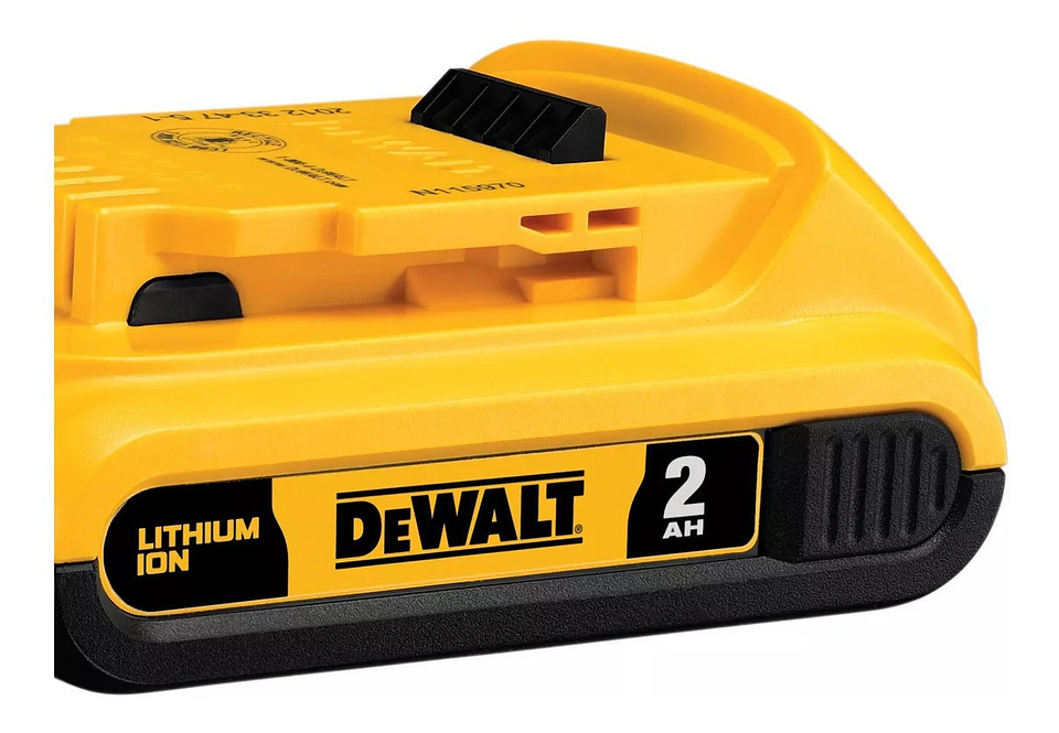 Batería Ion De Litio 20v (2,0 Ah) Dewalt Dcb203  3