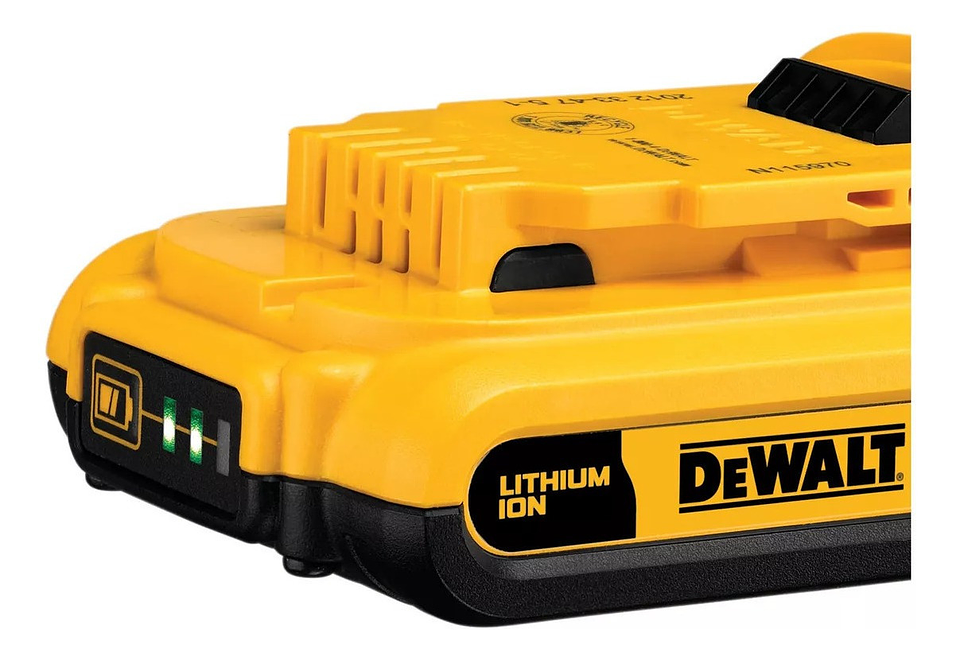 Batería Ion De Litio 20v (2,0 Ah) Dewalt Dcb203  4