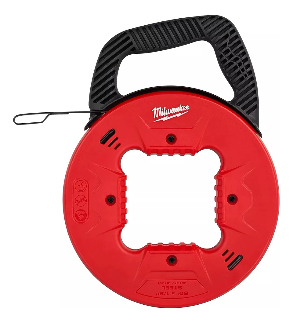 Laucha Pasacable De Acero 15.2 Mts 1/8 Milwaukee 4172 2