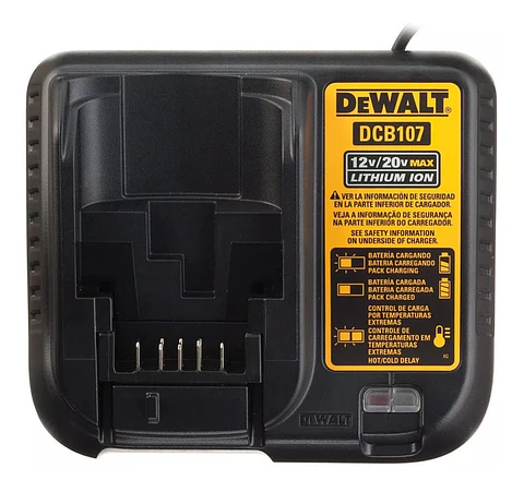 Cargador De Bateria Dewalt 20v Dcb 107
