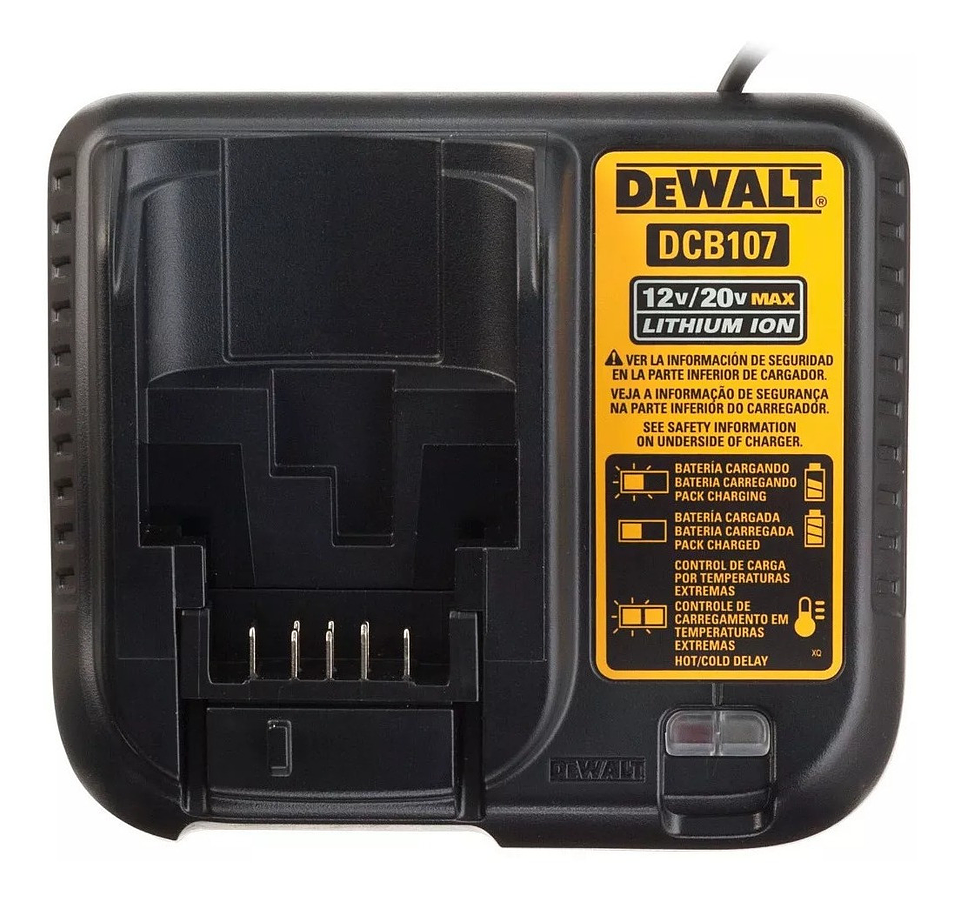 Cargador De Bateria Dewalt 20v Dcb 107 1