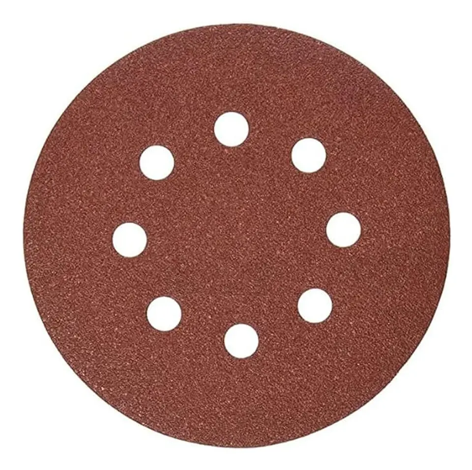 Disco Lija Velcro Grano 80 Set 5 Unidades Dewalt Dw4301  1