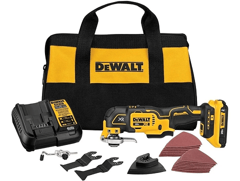 Kit De Herramientas Oscilante Dewalt Xr - Dcs356sd1
