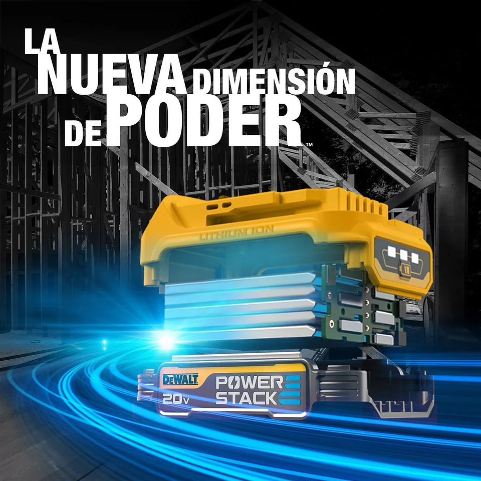 Bateria Compacta Dewalt Powerstack 20v 1.7ah  6