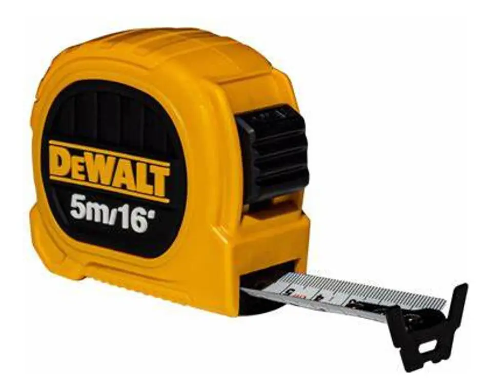 Huincha De Medir 5m/16' Diseño Compacto Dewalt DWHT34192L 2