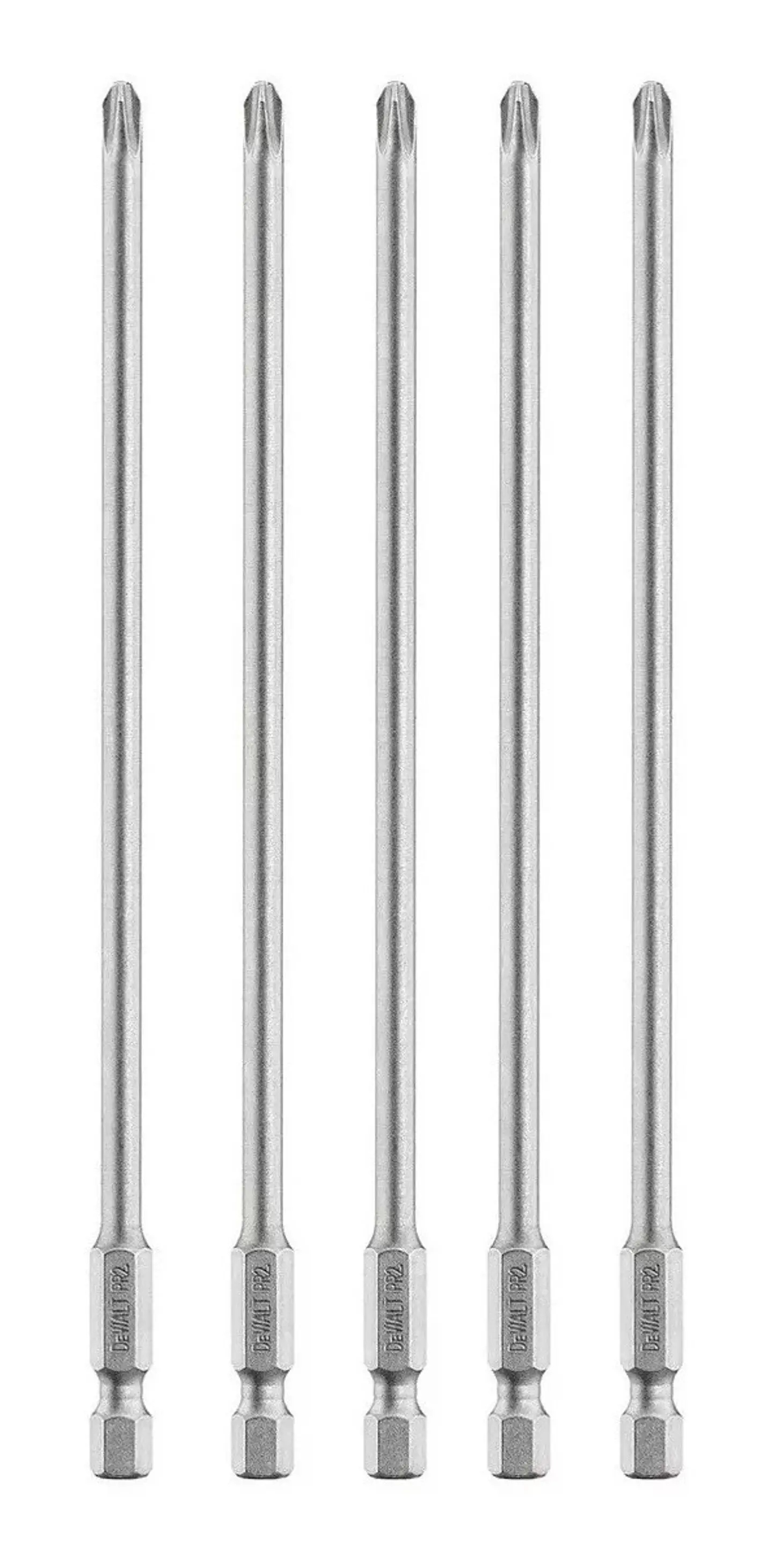 Set 5 Puntas Phillips 6'' Ph2 - 5 Dewalt Dwa6phc2-5 1