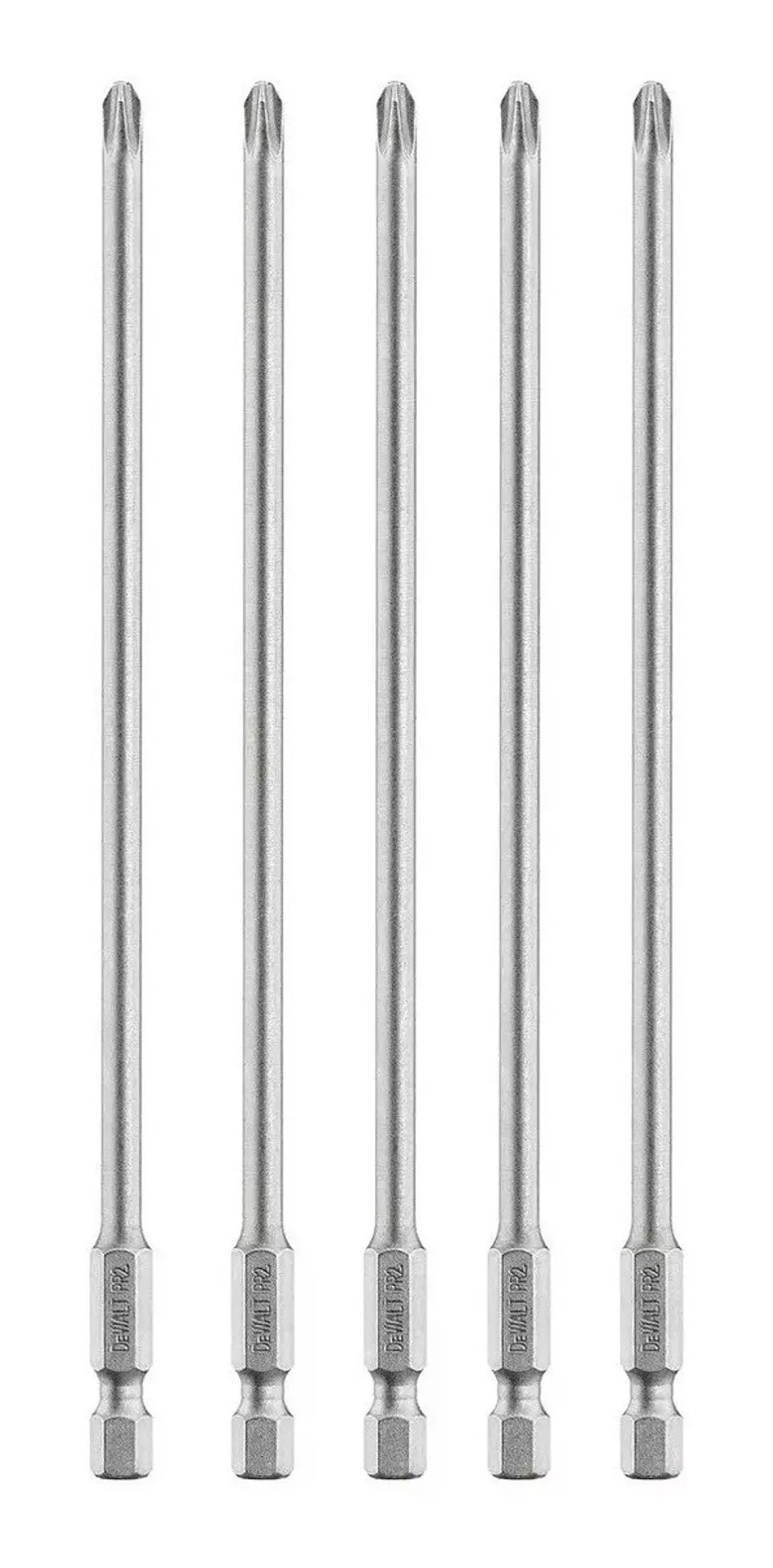 Set 5 Puntas Phillips 6'' Ph2 - 5 Dewalt Dwa6phc2-5 1