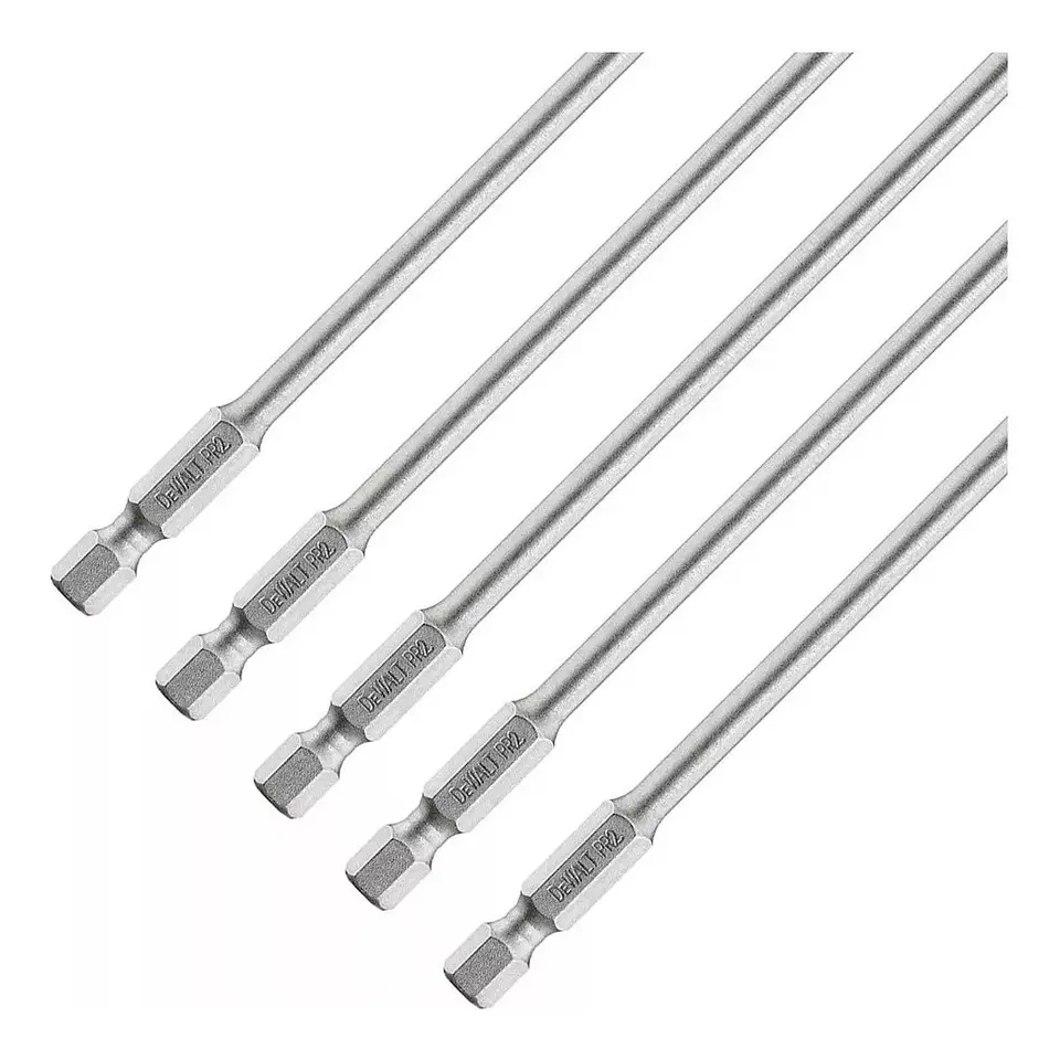 Set 5 Puntas Phillips 6'' Ph2 - 5 Dewalt Dwa6phc2-5 2