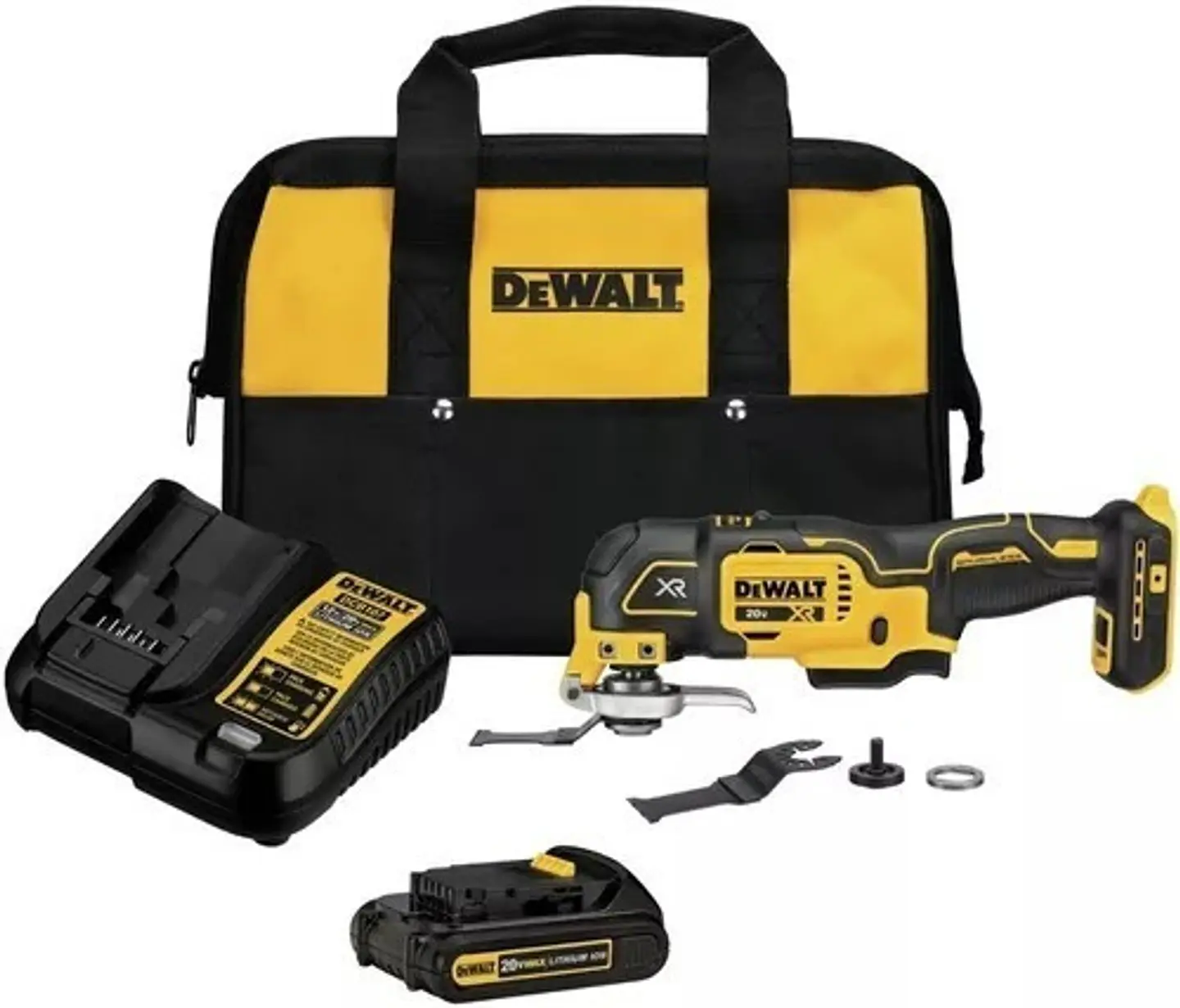 Herramienta Oscilante Dewalt 20v Xr Dcs356c1 1