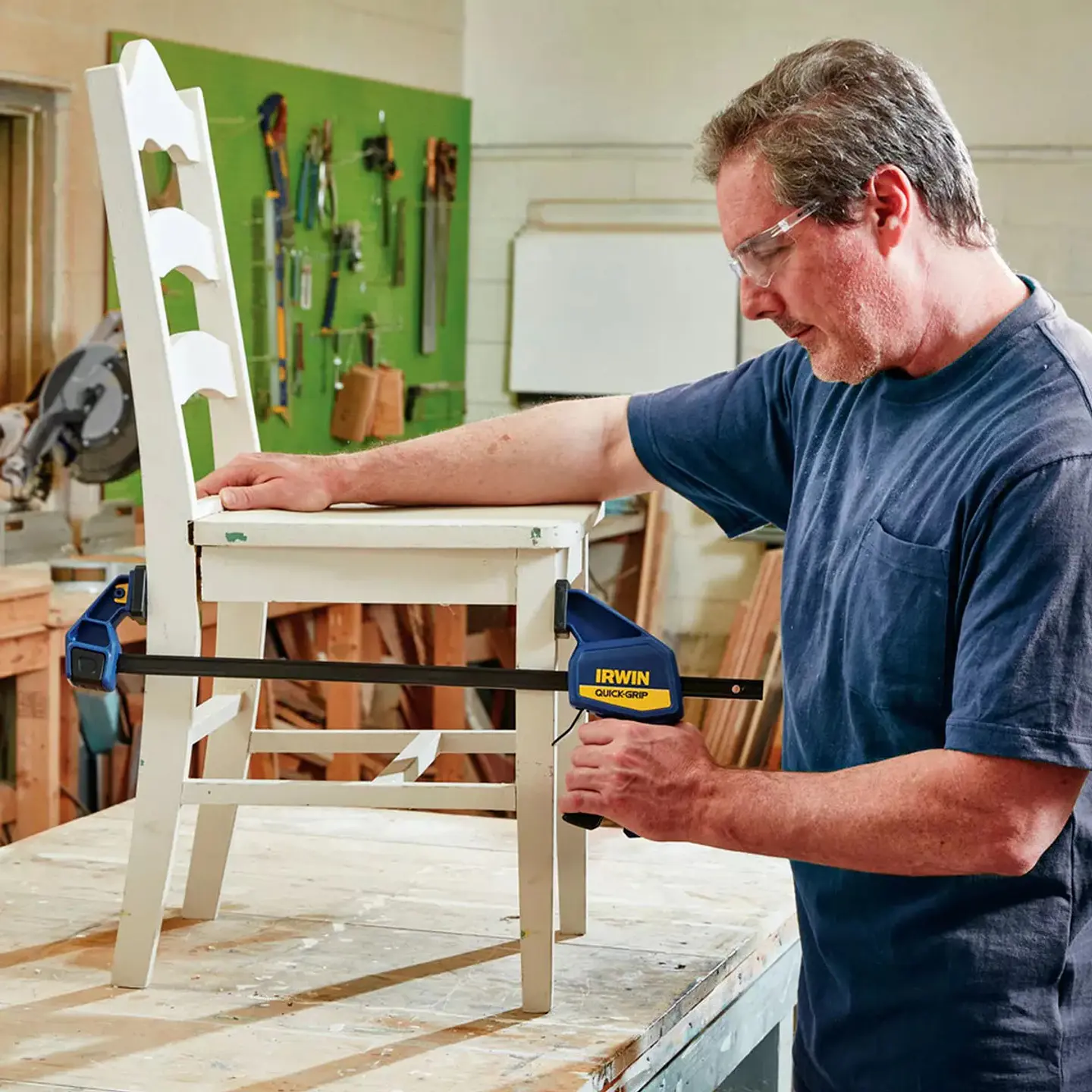 Prensa De Liberación Rápida 30cm Con Sujeción De Mano  4