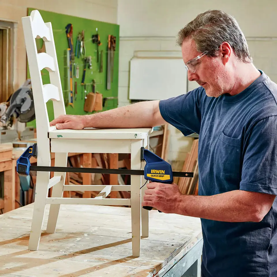 Prensa De Liberación Rápida 30cm Con Sujeción De Mano  4