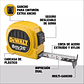 Huincha De Medir 8m/26' Diseño Compacto Dewalt DWHT34193L - Miniatura 2