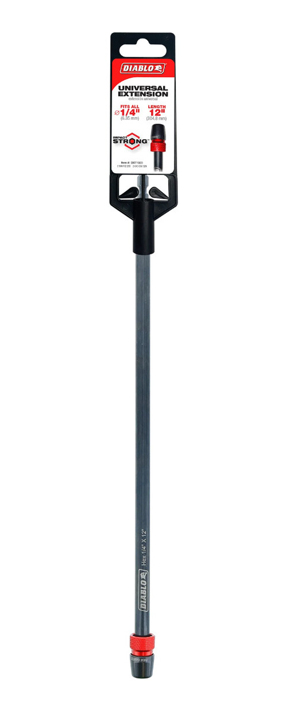 Diablo DXT1020 Extension Para Taladro 1/4 X 30cm 2