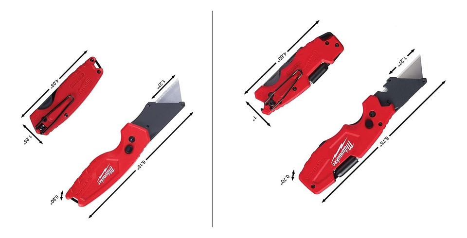 Cuchillo Cartonero Pagable 6 En 1, Pack 2 Piezas 4