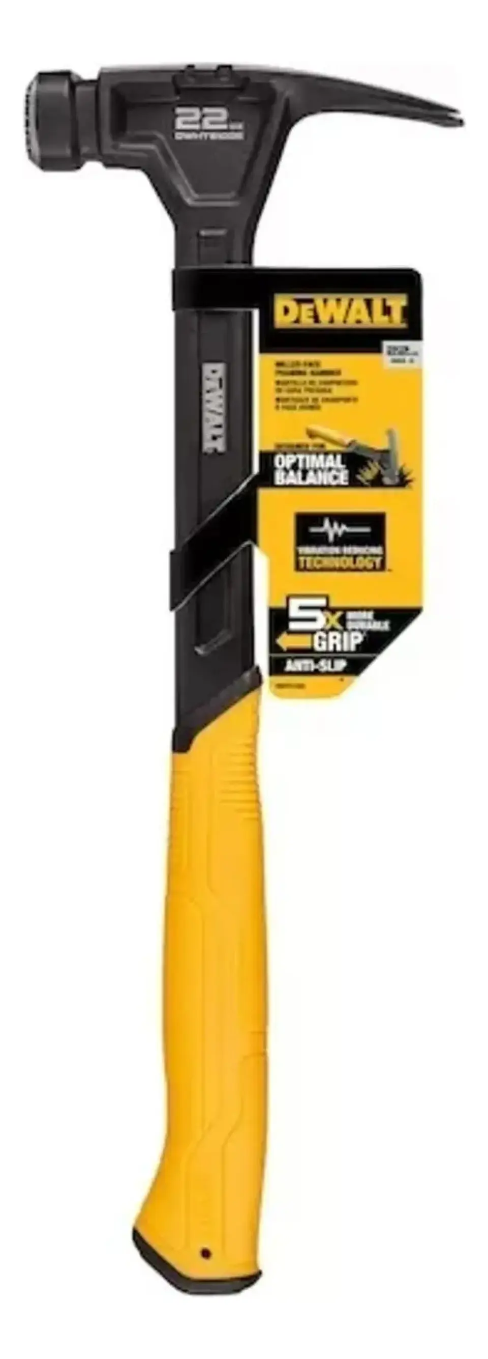 Martillo Carpintero Cara Fresada 22 Onzas Dwht51005 3