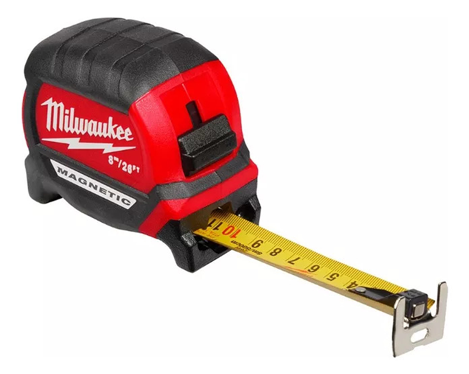 Huincha De Medir Métrica 8m Milwaukee 48-22-0326 4
