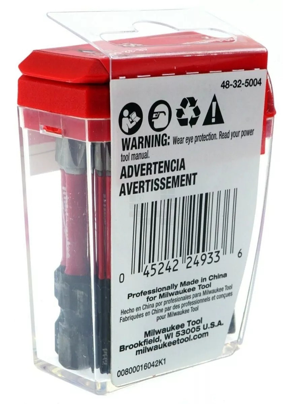 Milwaukee Pack 15 Puntas 2 PuLG. Ph2 Shockwave Impact 3