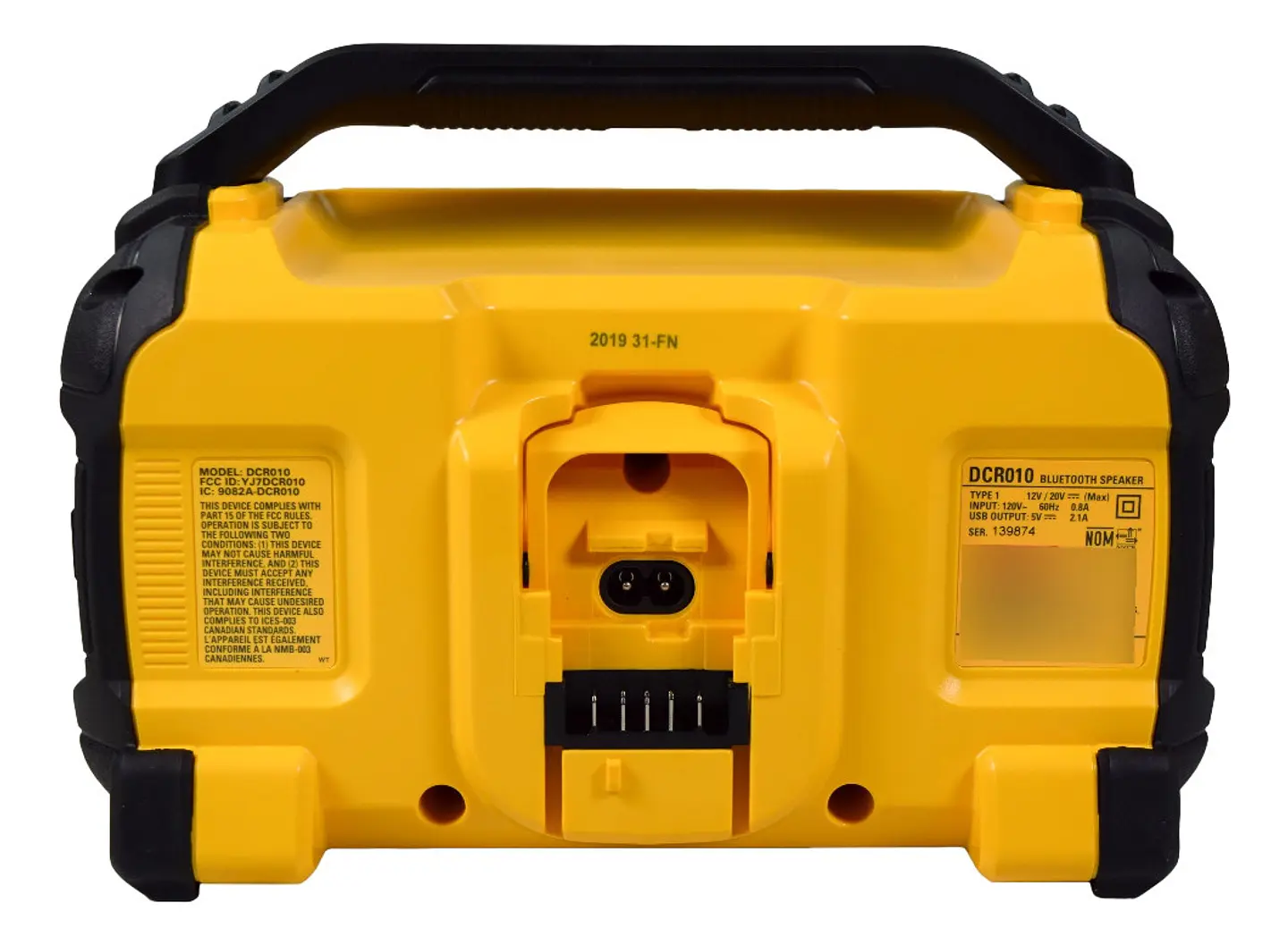 Dewalt 20v Max Altavoz Bluetooth Para Trabajo 2