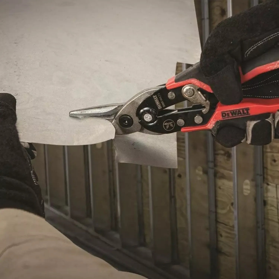 Tijera De Aviación Corte Izquierdo Dewalt Dwht14673  4