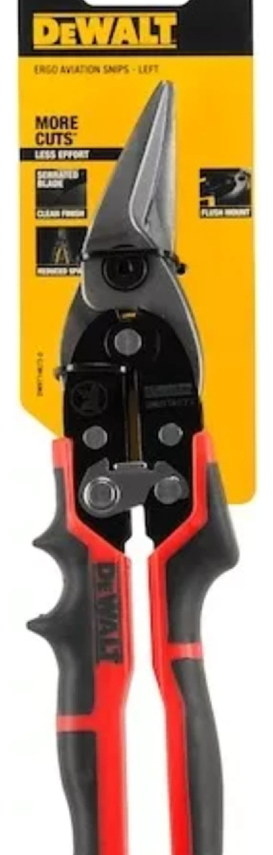 Tijera De Aviación Corte Izquierdo Dewalt Dwht14673  5