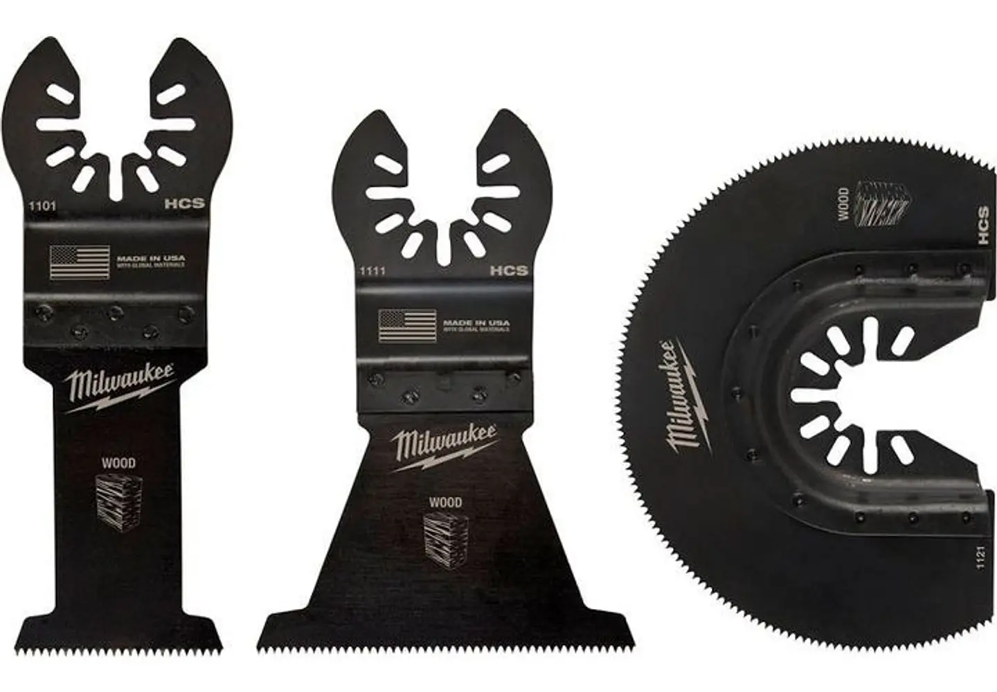Accesorios Oscilantes Para Madera Milwaukee 3 Piezas 1