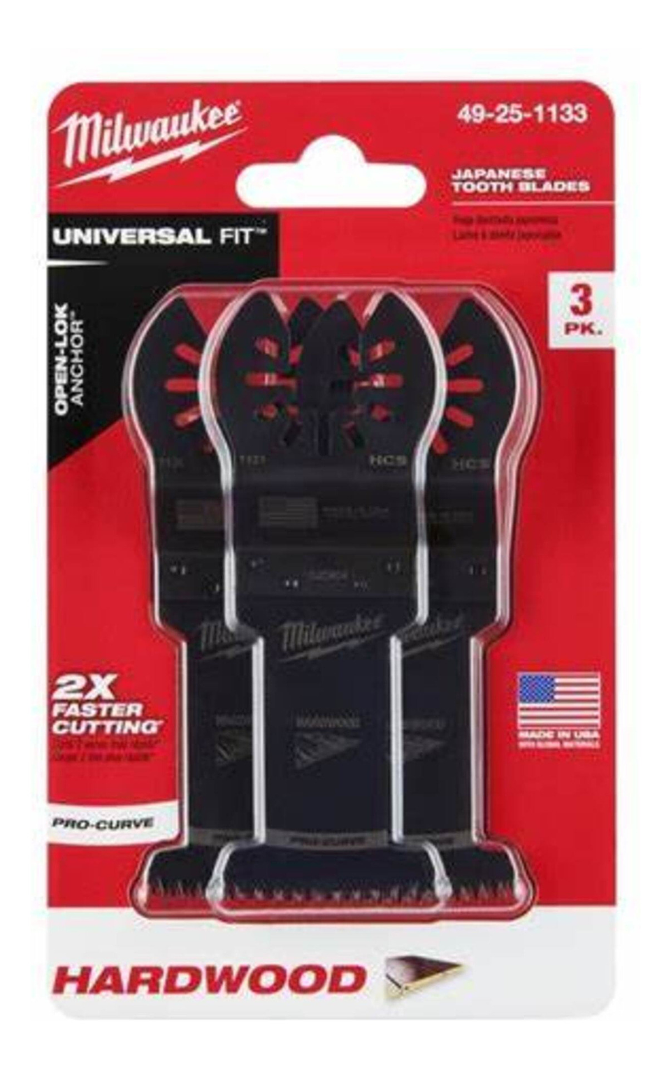 Accesorios Oscilantes Milwaukee Dentada 3pzs 49-25-1133 1