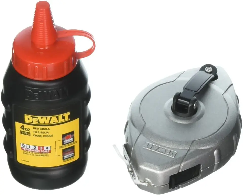 Dewalt Tizador Cuerpo De Aluminio Con Tiza Rojo  1