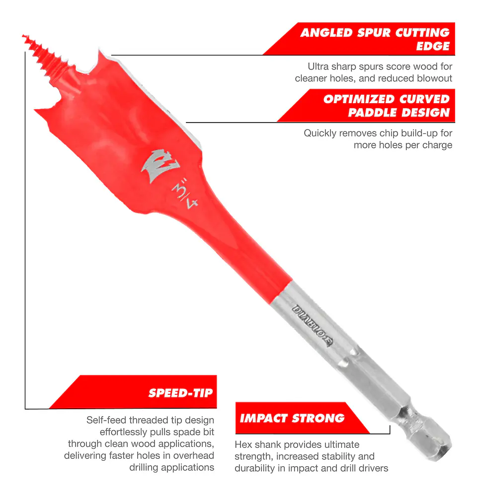 Brocas Paleta Diablo Speedemon 16 Piezas Dsp2980-s16 4