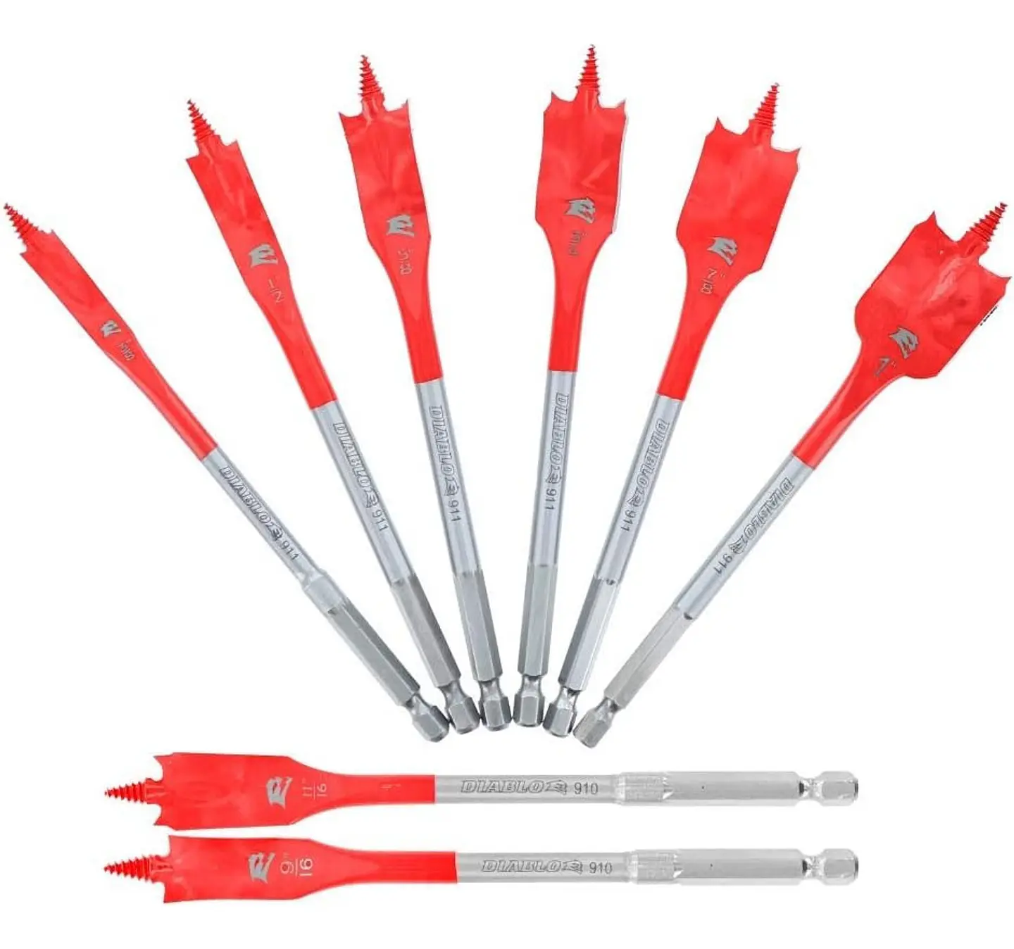 Brocas Paleta Diablo Speedemon 8 Piezas 1