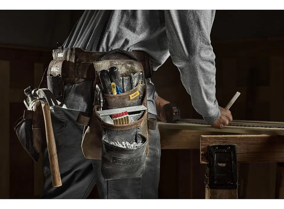 Cinturón Porta Herramienta 18 Bolsillos Ajustable Dewalt 3