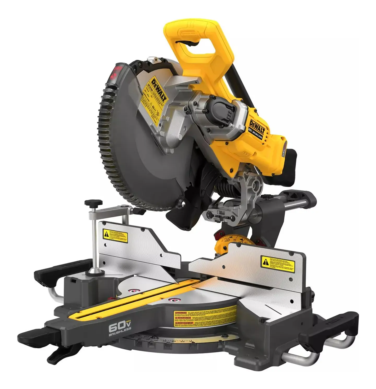 Sierra Ingleteadora Doble Bisel 12 60v Dewalt Dcs781b-b3 1