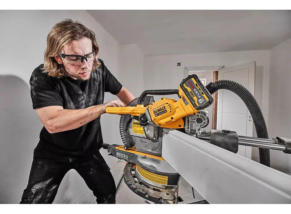 Sierra Ingleteadora Doble Bisel 12 60v Dewalt Dcs781b-b3 5