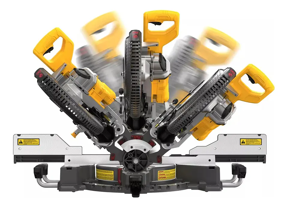 Sierra Ingleteadora Doble Bisel 12 60v Dewalt Dcs781b-b3 7