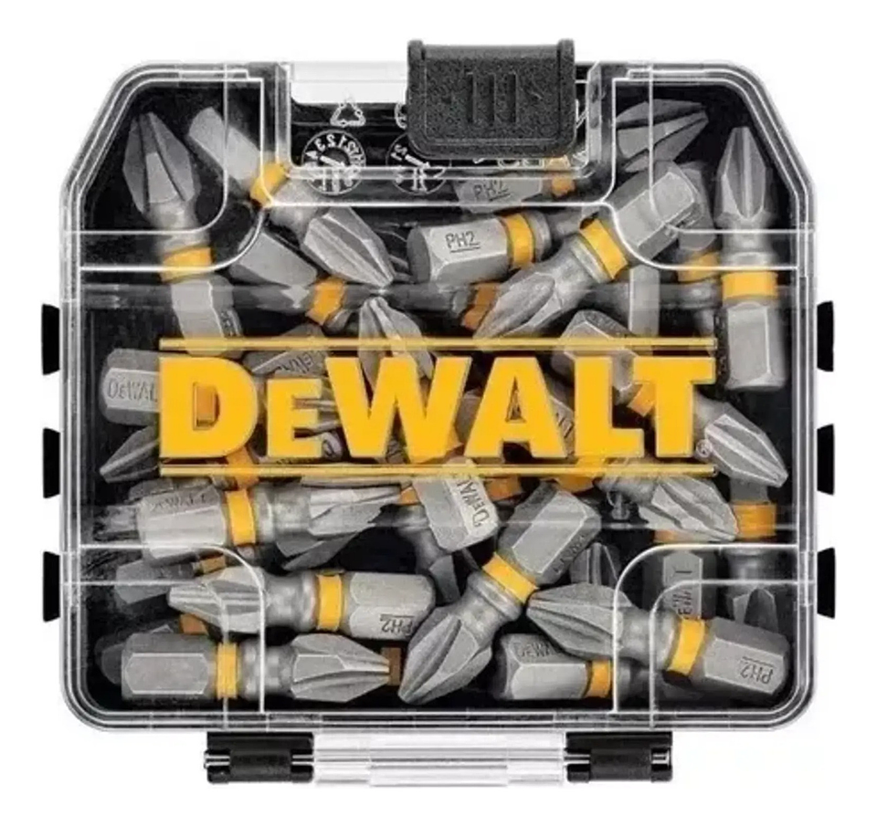 Set 15 Puntas Phillips 1 N°2 Dewalt Dwa1ph2mf15 Maxfit 2