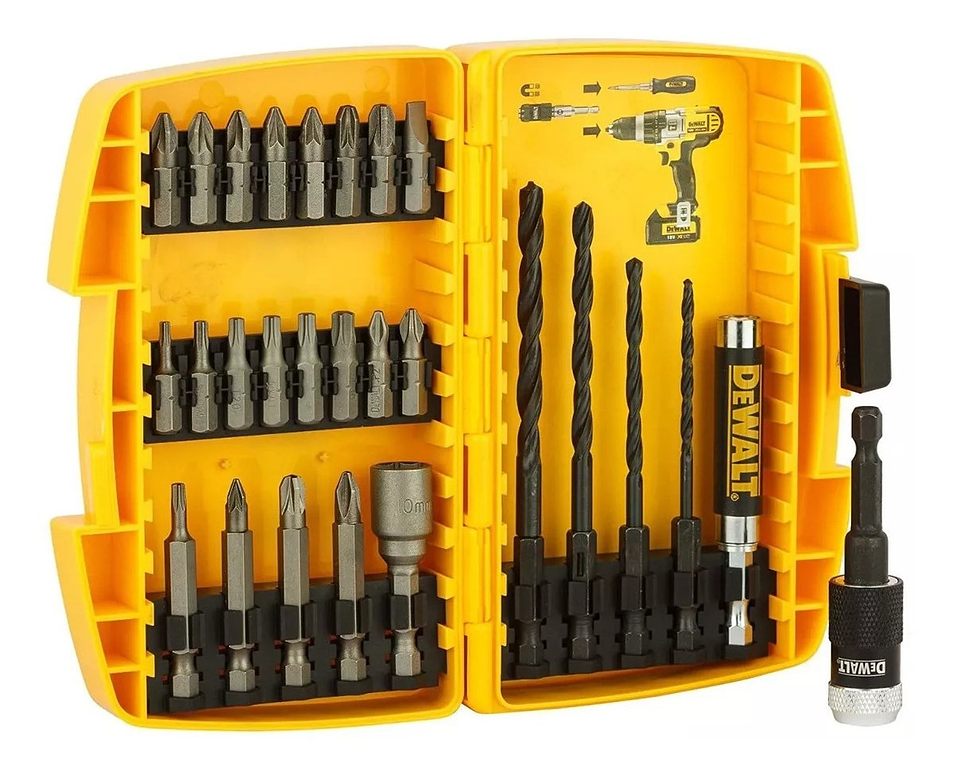 Set De Puntas Para Taladro 27 Piezas Dewalt DT71507-QZ 1
