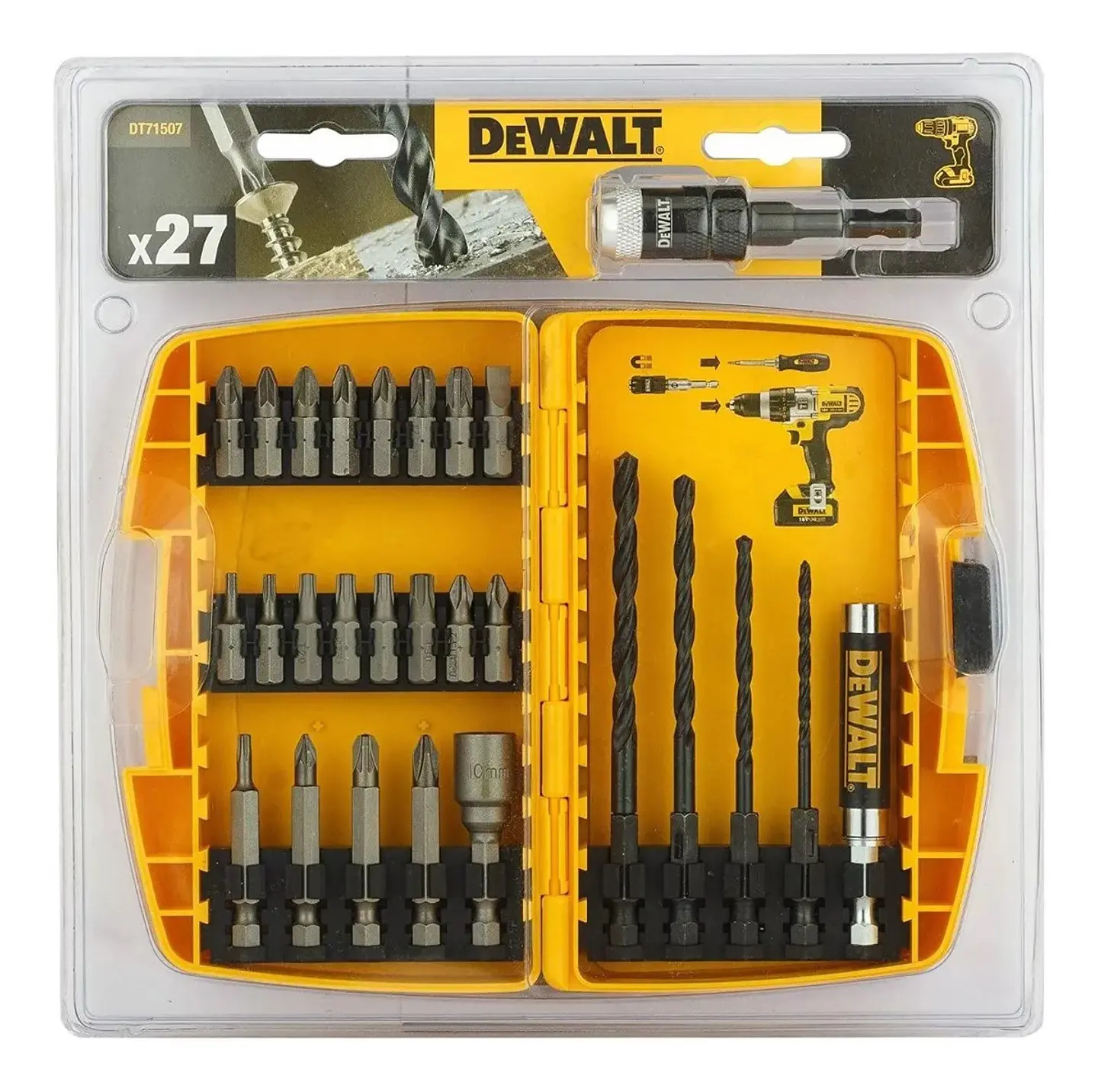 Set De Puntas Para Taladro 27 Piezas Dewalt DT71507-QZ 2