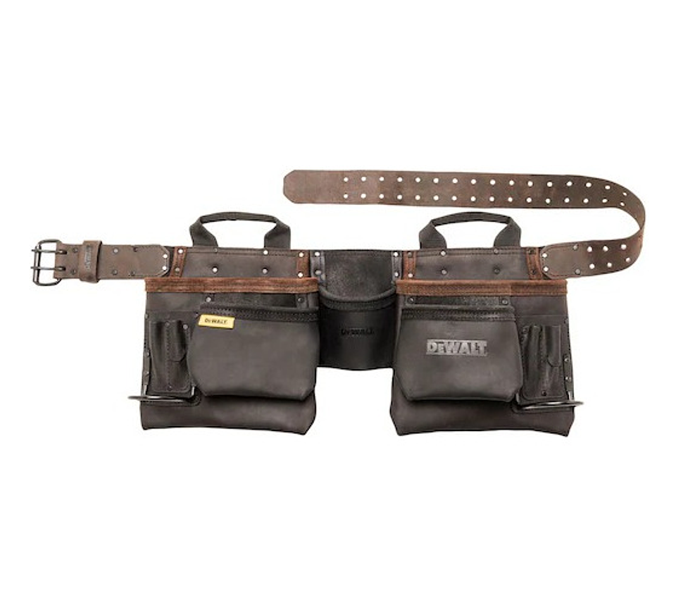 Coleto Porta Herramientas De Cuero 11 Bolsillos Dewalt DWST550112 1