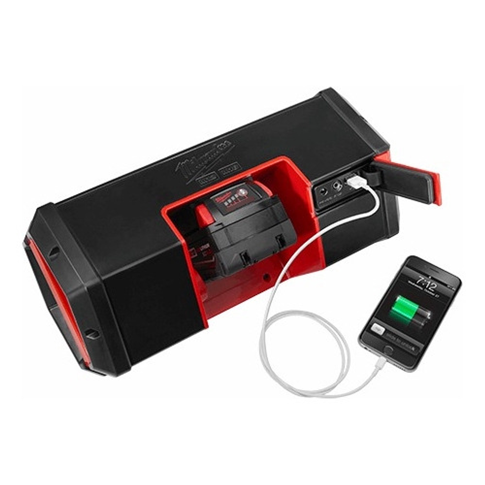 Milwaukee Altavoz Inalámbrico Para Trabajo M18/m12  4