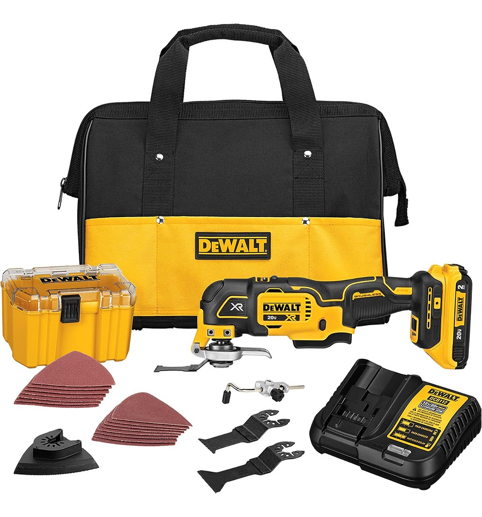 Kit Multi Herramienta Oscilante Dewalt Xr Dcs356d1  1