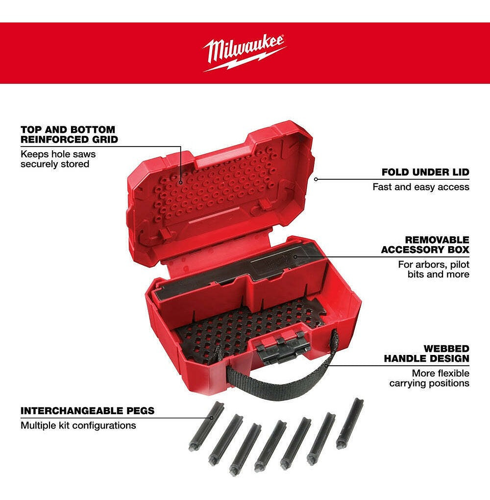 Milwaukee Sierras Copa Para Metal Y Madera 14 Pieza 3