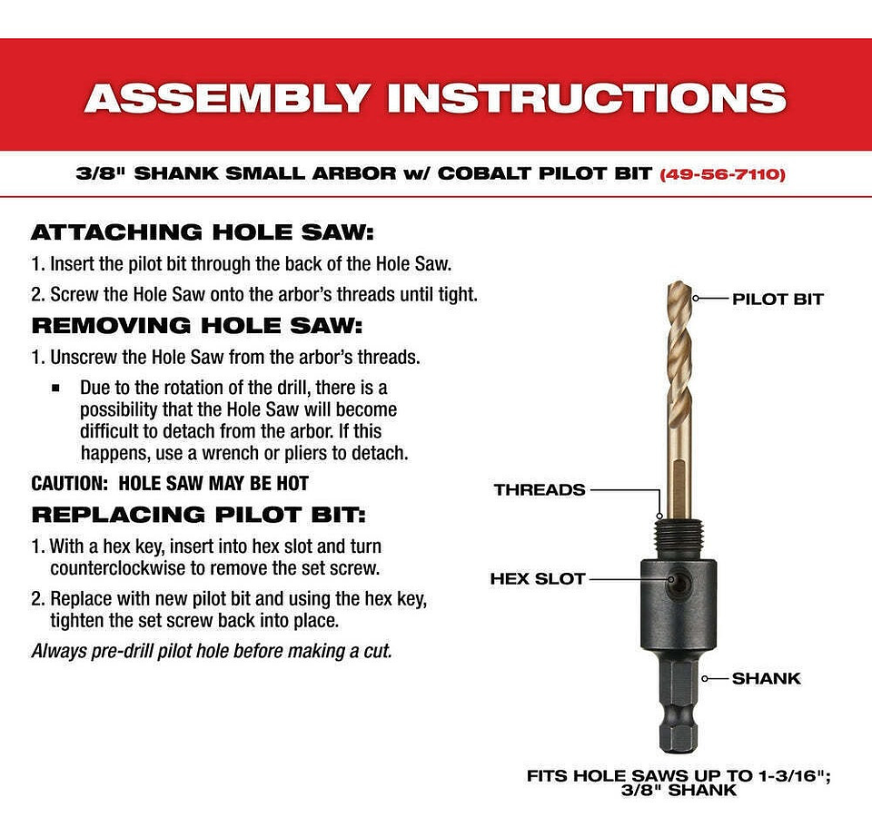 Milwaukee Sierras Copa Para Metal Y Madera 14 Pieza 5