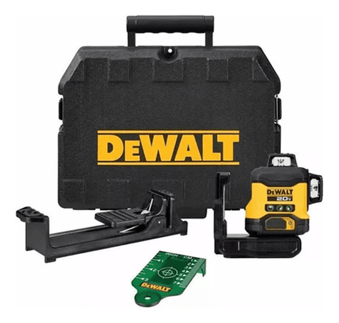 Nivel Láser Verde 12/20v 3 Líneas Cruzadas 360° Dewalt