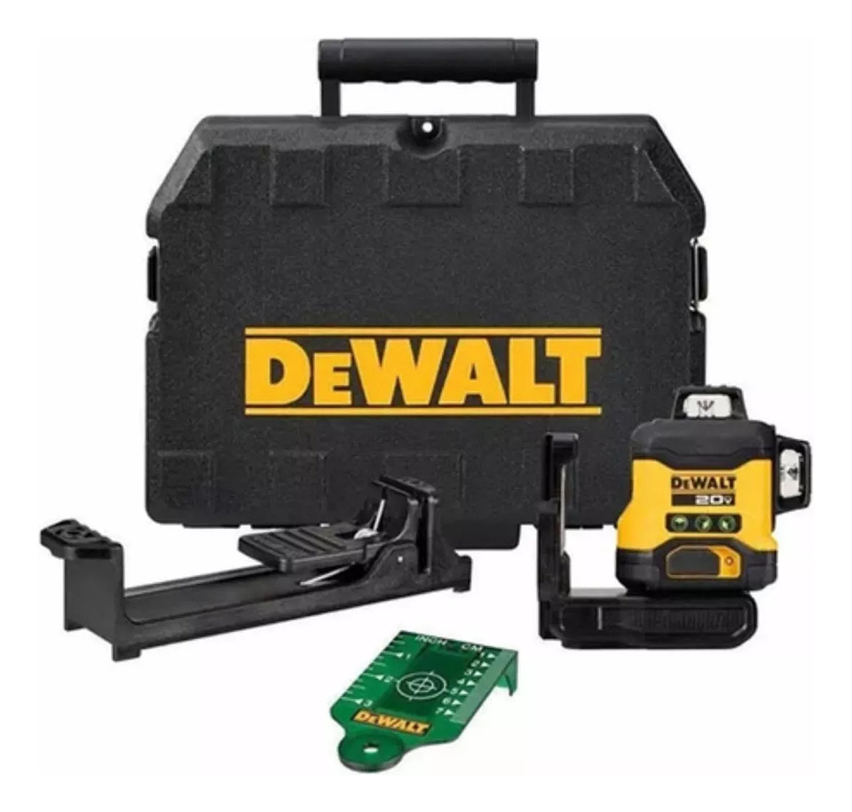 Nivel Láser Verde 12/20v 3 Líneas Cruzadas 360° Dewalt 1